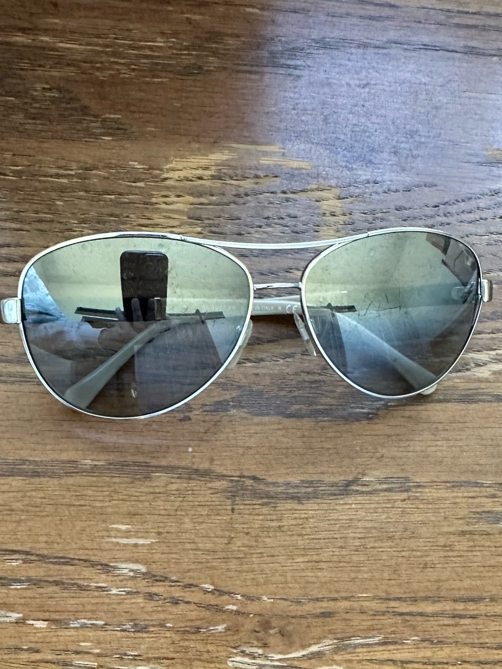 Burberry Women’s Mirrored Aviator Sunglasses